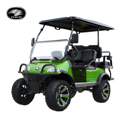 Picture of HDK 2024 New 4 Seater 48V Lithium Battery Hunting Off Road Mini Car For Sale Chinese Luxury Golf Carts Electric